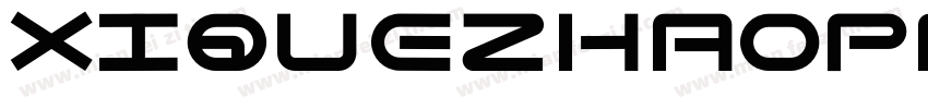 xiquezhaopai regular字体转换